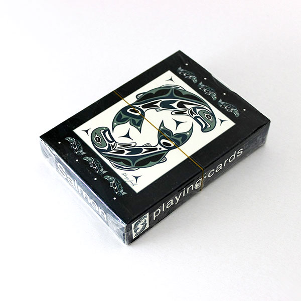 トランプ カード 玩具 カナダ 先住民 ネイティブ インディアン BOMA製 PLAYING CARD / SALMON サーモン