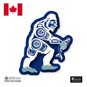 ３Ｄ 立体 マグネット カナダ 先住民 ネイティブ インディアン 雑貨 Spirit Sasquatch サスクワッチ