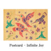 ポストカード ネイティブアート イラスト デザイン カナダ 先住民 インディアン 雑貨 Infinite Joy - 画像 (2)