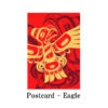 ポストカード ネイティブ アート イラスト デザイン カナダ 先住民 インディアン 雑貨 Eagle イーグル 鷲 - 画像 (2)