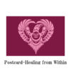 ポストカード ネイティブアート イラスト デザイン カナダ 先住民 インディアン 雑貨 Healing from Within - 画像 (2)