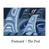 ポストカード ネイティブアート イラスト デザイン カナダ 先住民 インディアン 雑貨 The Pod - 画像 (2)