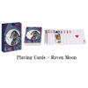 トランプ カード 玩具 カナダ 先住民 ネイティブ インディアン  PLAYING CARD / Allan Weir Raven Moon レイブン ワタリガラス 月 - 画像 (2)