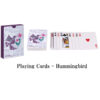 トランプ カード 玩具 カナダ 先住民 ネイティブ インディアン  PLAYING CARD / Francis Dick Hummingbird ハミングバード - 画像 (2)