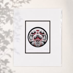 アート プリント 絵画 ダブルマット紙 カナダ 先住民 ネイティブ インディアン ADKINS THE CHILD WITHIN