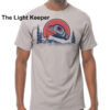 インディアンアート Tシャツ MENS メンズ カナダ 先住民 ネイティブ デザイン The Light Keeper  Raven ワタリガラス S-XL ティーシャツ - 画像 (2)