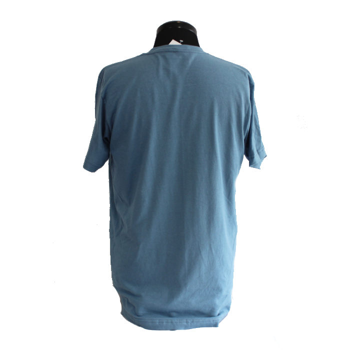 インディアンアート Tシャツ MENS メンズ カナダ 先住民 ネイティブ デザイン Thunderbird and WHALE シャチ  スレートブルー S-XL ティーシャツ